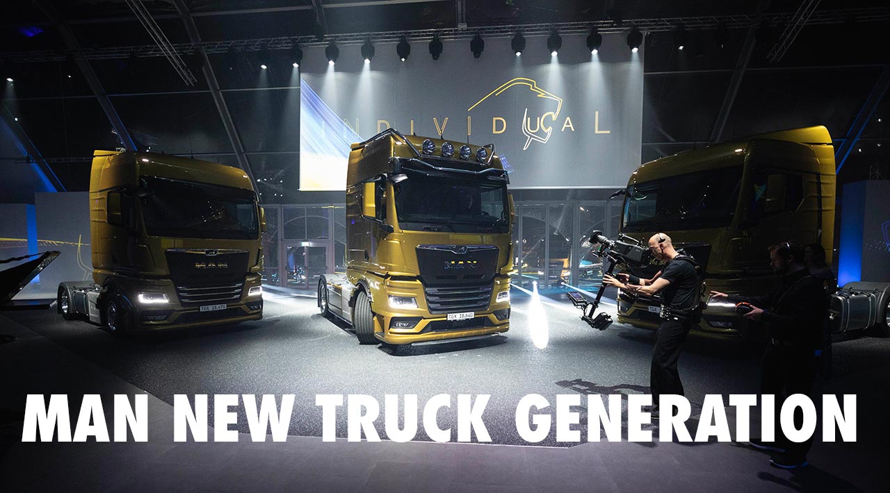 Monumental lançamento da MAN New Truck Generation em Bilbao